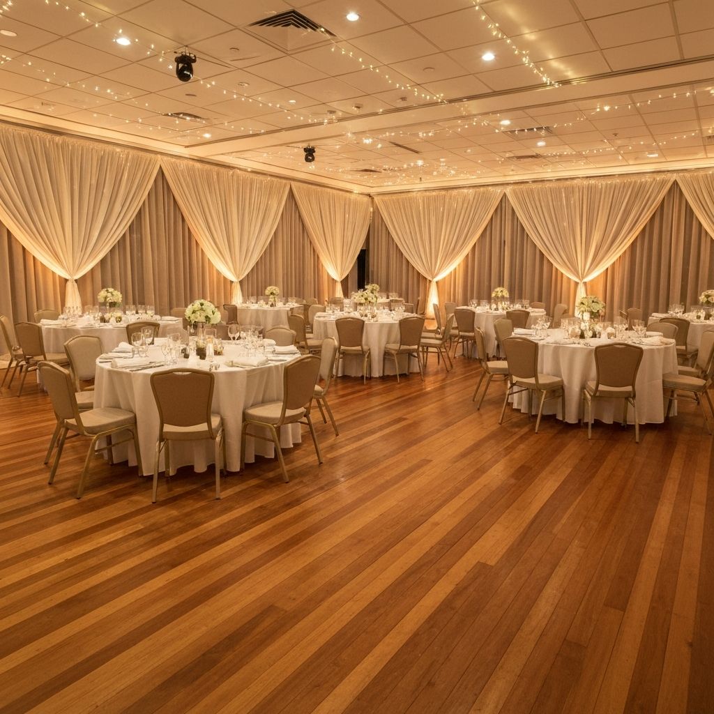 Private function room set up for an event at Falvey's Hotel Yamanto